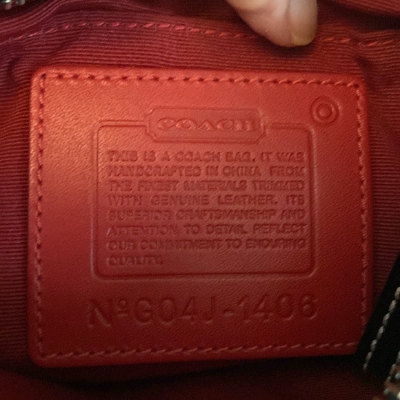 Coach Wool & Leather Houndstooth Mini Shoulder Bag - Picture 7 of 16